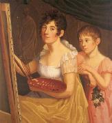 unknow artist Johanna und Adele Schopenhauer, Detail. France oil painting artist